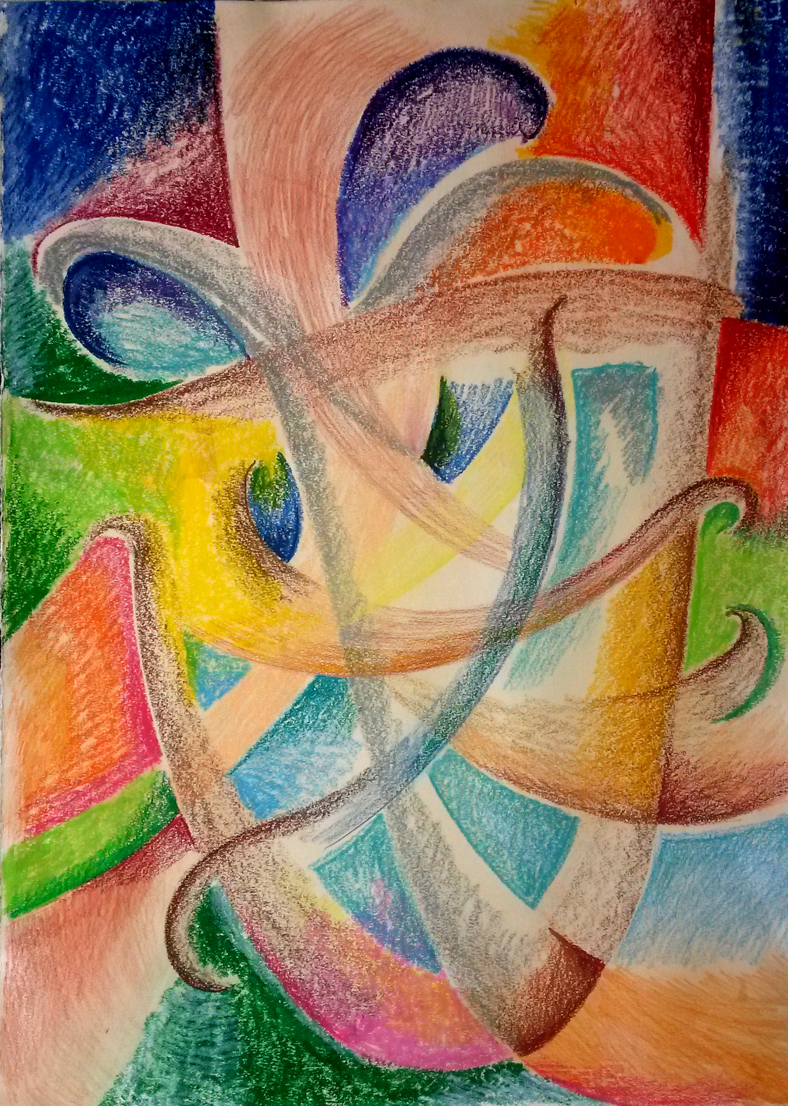 la mente del corazón, de r. J. Ambel, encaustica sobre cartón, 50x70 cm.jpg